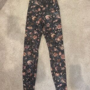 Lululemon Floral Wunder Under Leggings